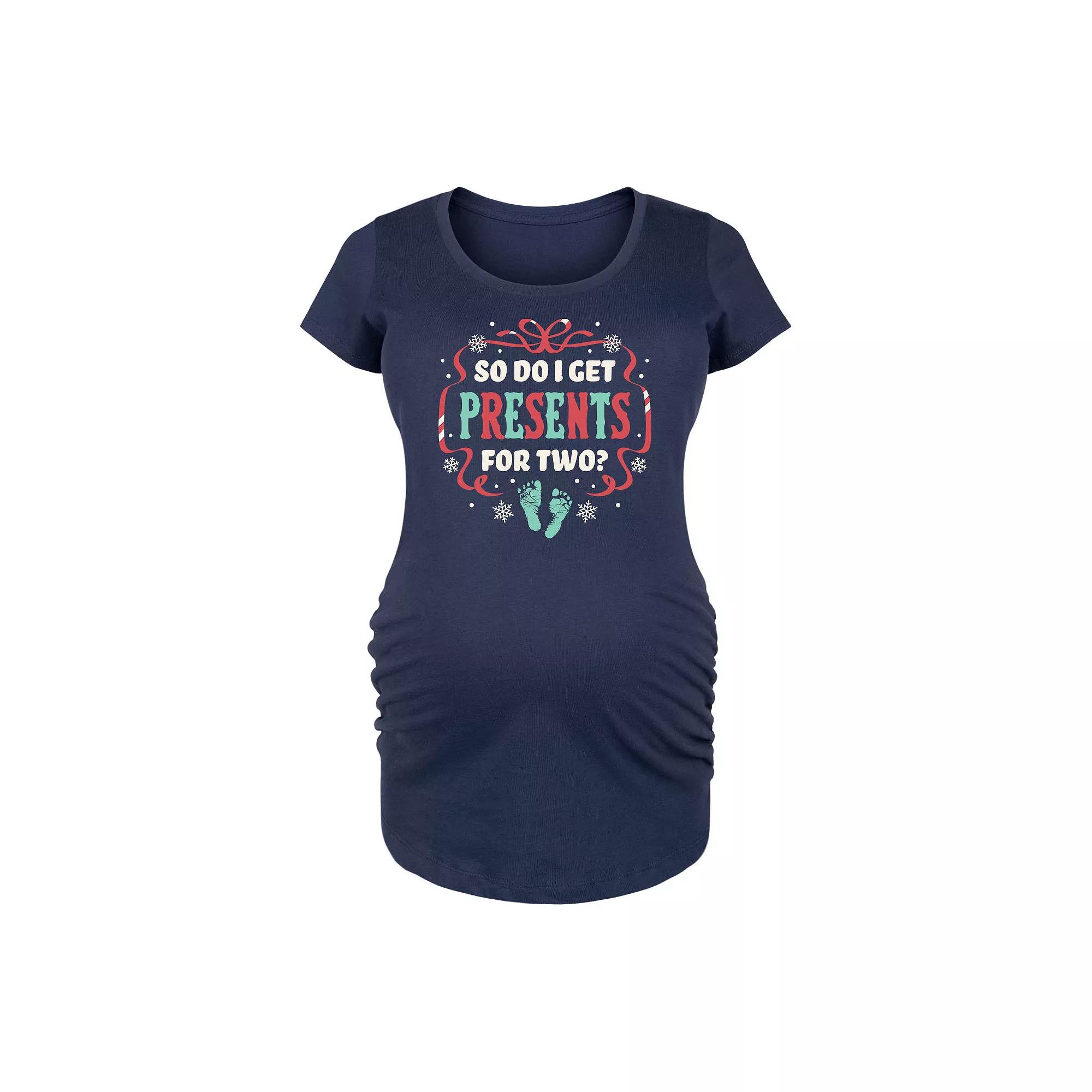 Maternity Presents For Two Graphic Tee, Women's,  Product Image