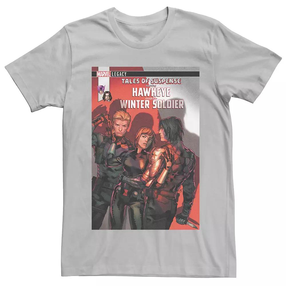 Men's Marvel's Tales of Suspense Hawkeye and Winter Soldier #102 Comic Cover Tee,  Product Image