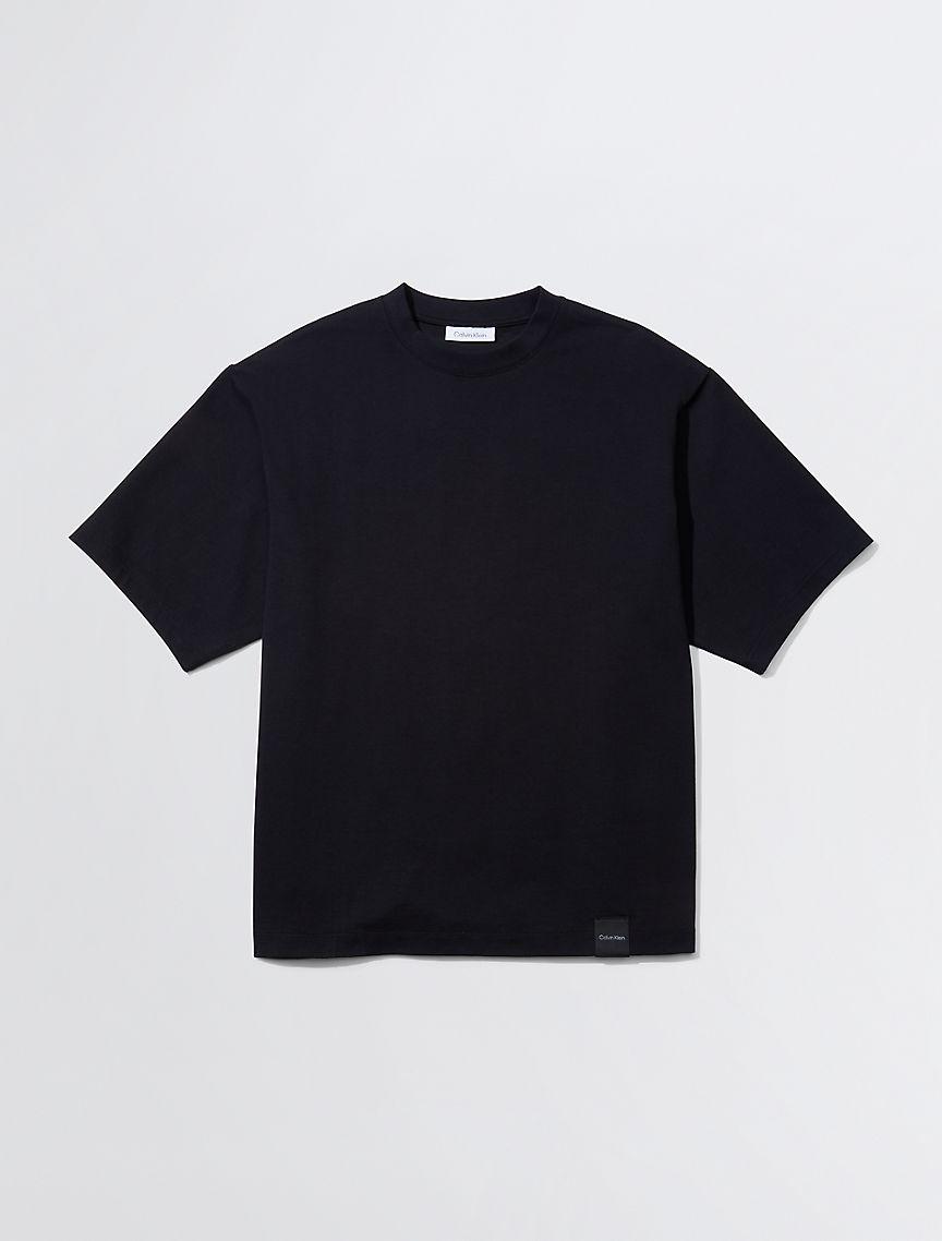 Standards Compact Cotton Crewneck T-Shirt Product Image