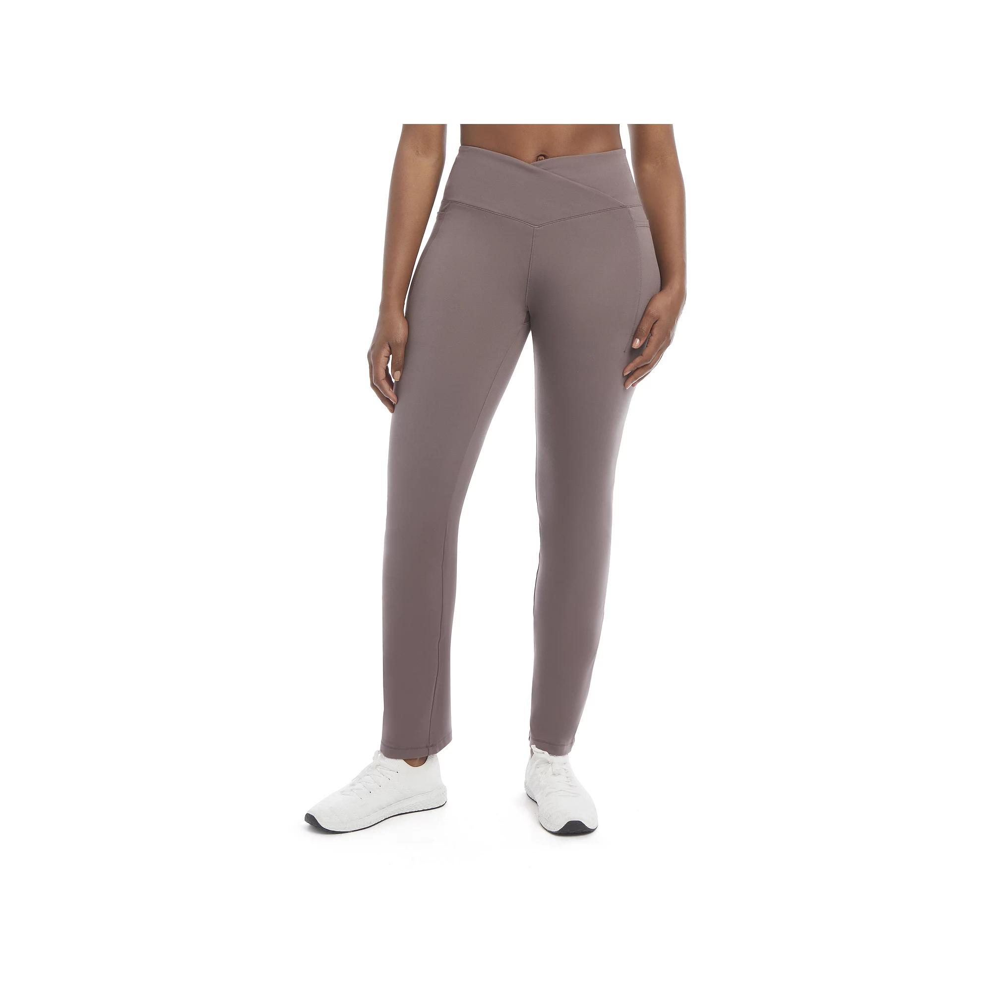 Women's Danskin Studio Crosswaist Flare Pants,  Product Image