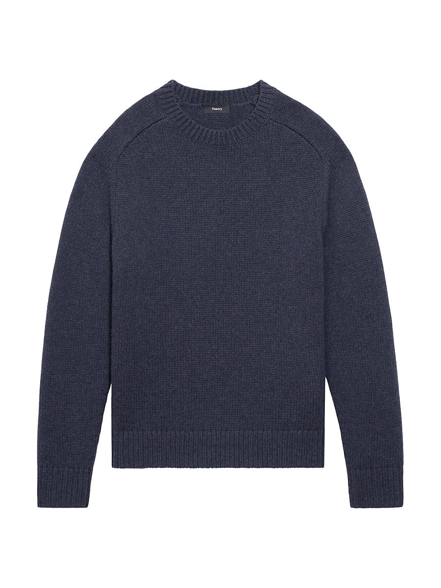 Mens Heavy Wool-Cashmere Crewneck Sweater Product Image