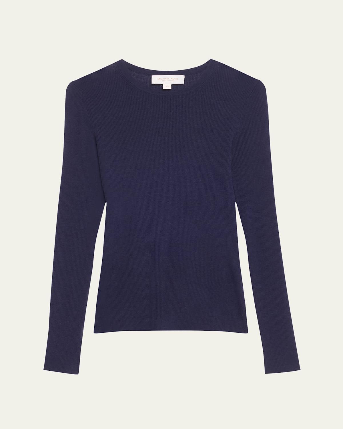 Womens Hutton Ribbed Cashmere Sweater Product Image