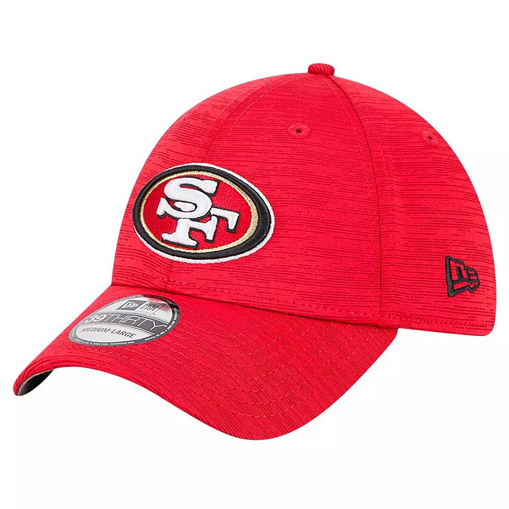 Men's New Era Scarlet San Francisco 49ers  Active Tech 39THIRTY Flex Hat, Size: Medium/Large, Red Product Image