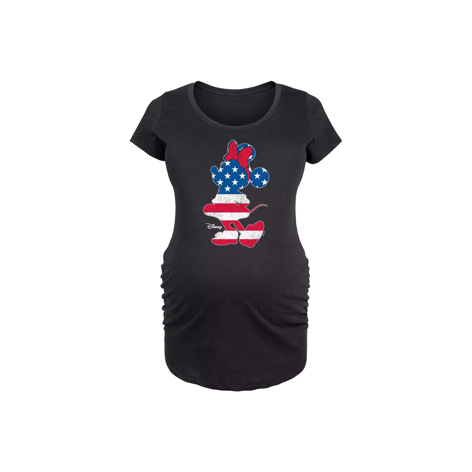 Disney's Lilo & Stitch Maternity Ohana Graphic Tee, Women's,  Product Image