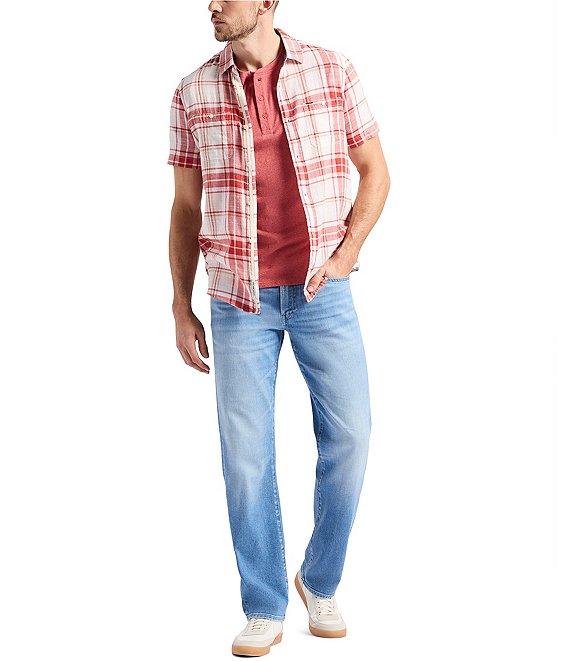 Buffalo David Bitton Sagrino Button Front Large Plaid Shirt Product Image