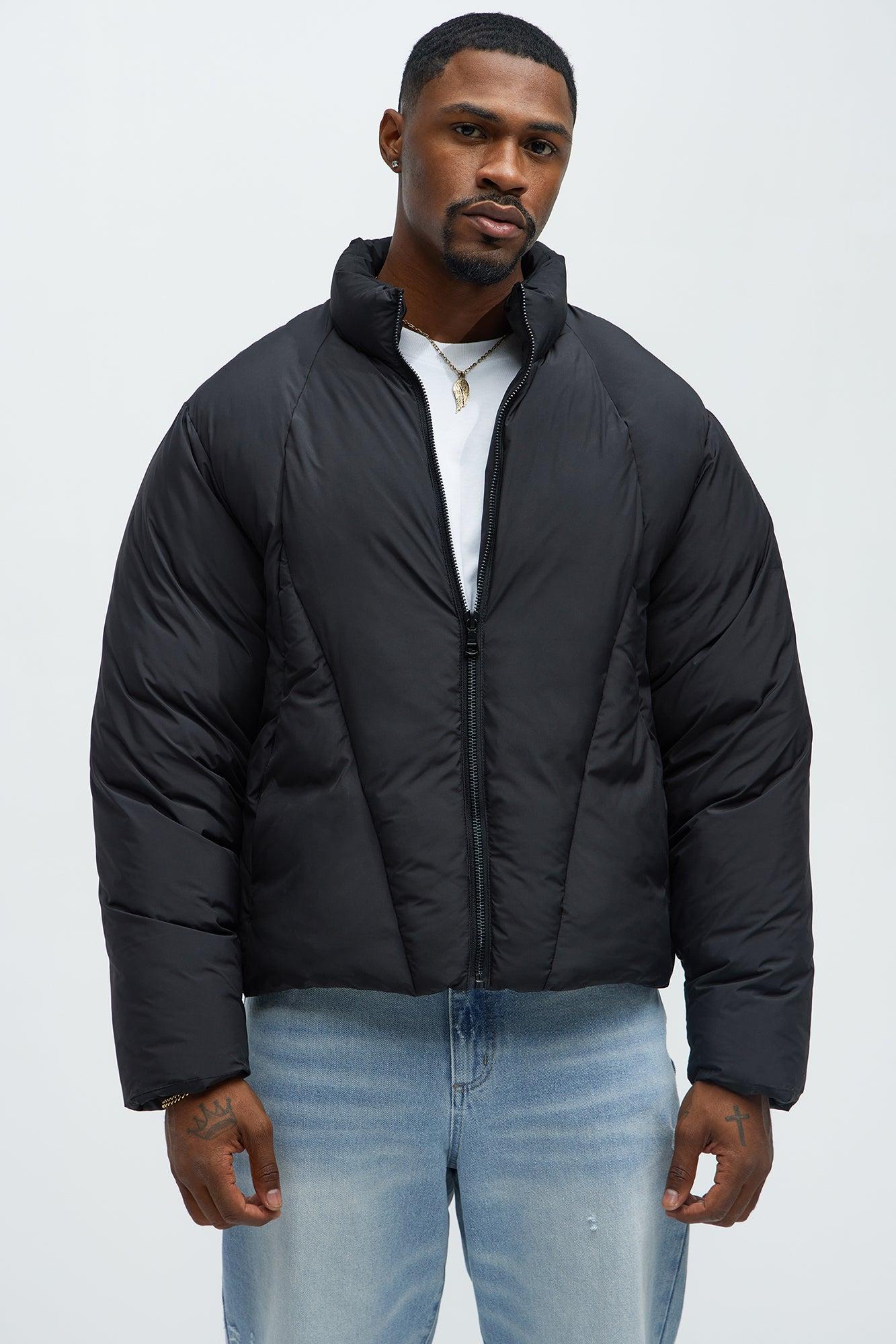 Found The Way Puffer Jacket - Black Product Image