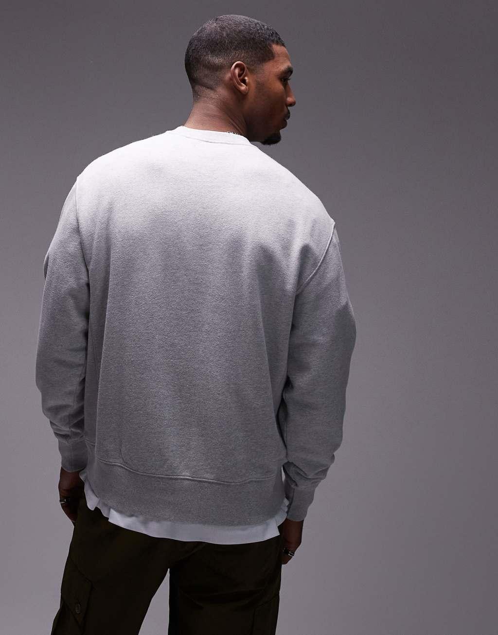 Levi's vintage batwing logo sweatshirt in gray heather Product Image