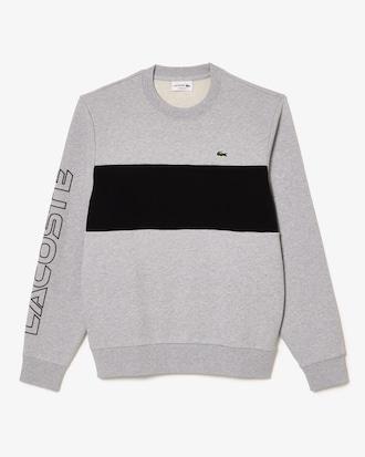 Men's Colorblock Crew Neck Sweatshirt Product Image