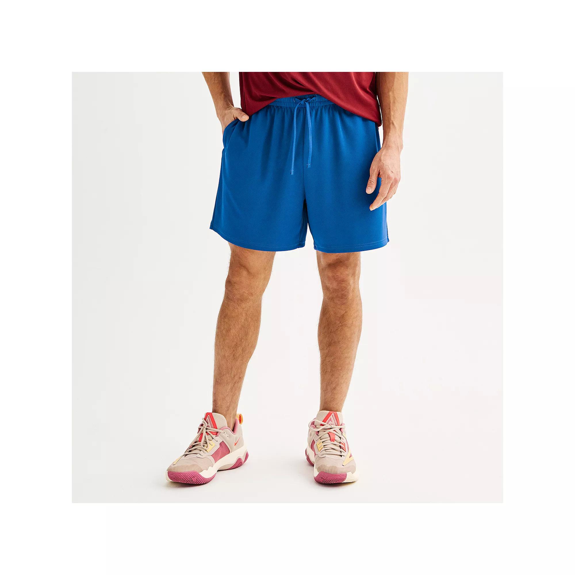 Men's Tek Gear® Above-The-Knee Mesh Shorts,  Product Image