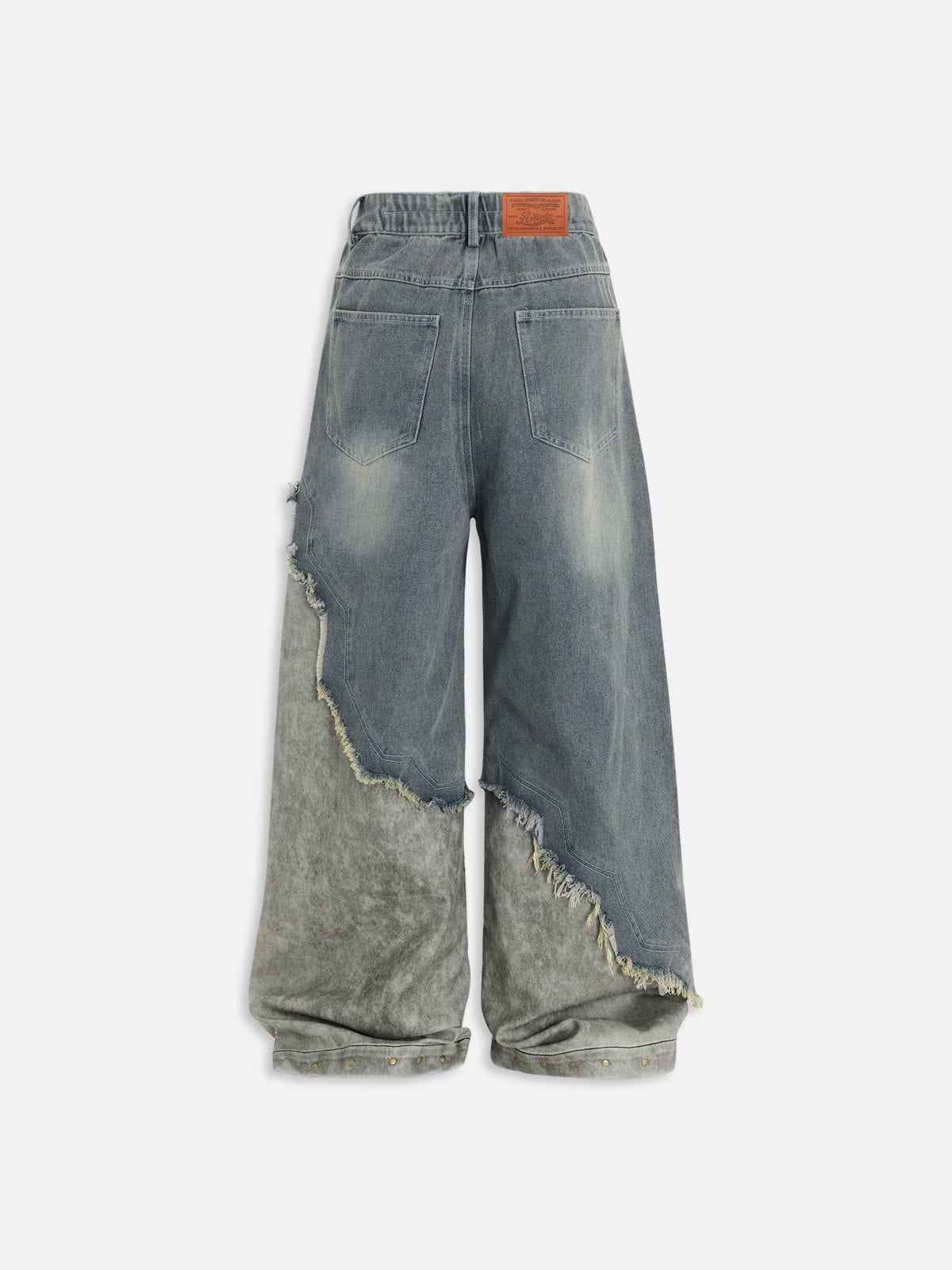 Aelfric Eden Leather Baggy Jeans Product Image