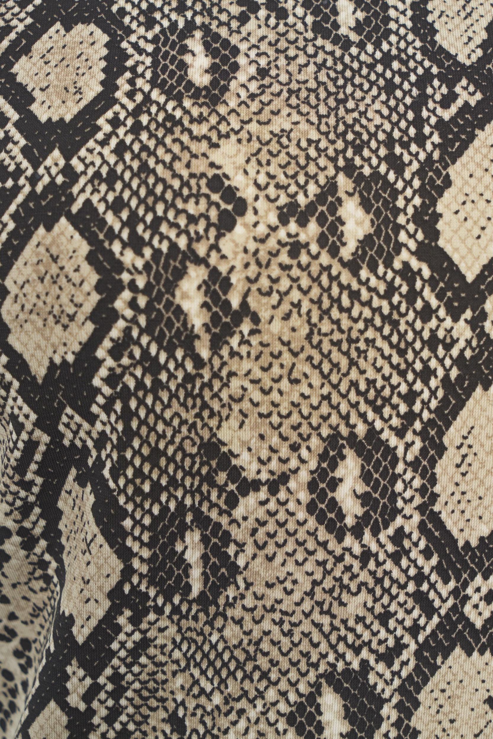 Knit Pullover with Animal Print Product Image