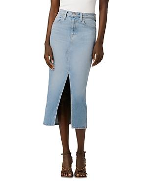 Hudson Reconstructed Denim Midi Skirt Product Image