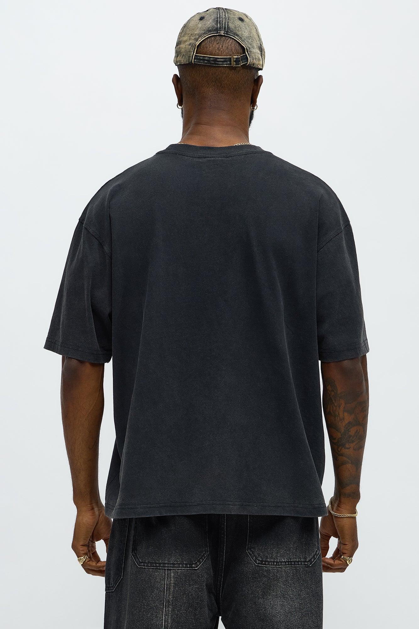 Celtics Slam Jam Oversized Short Sleeve Tee - Black Male Product Image