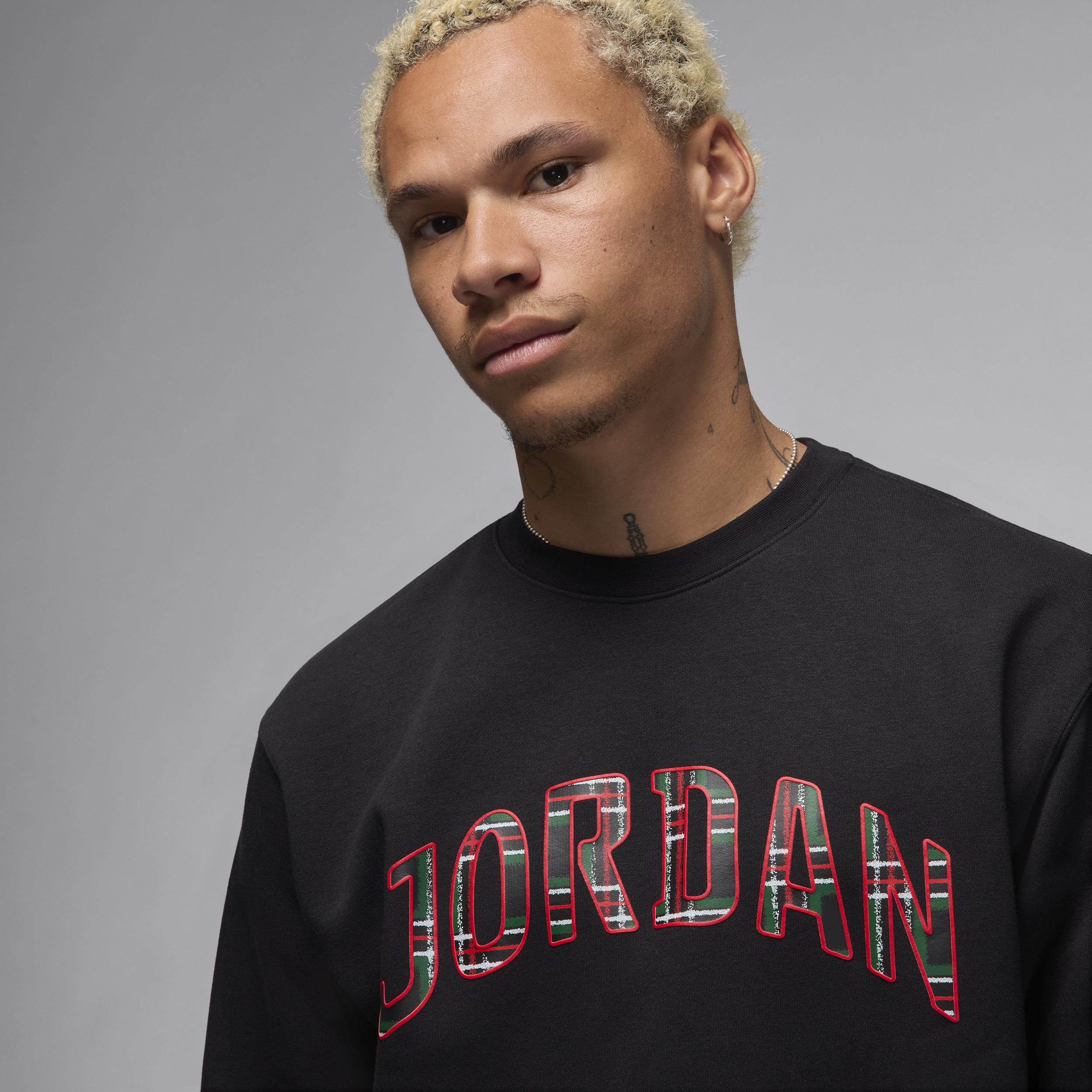 Jordan Essentials Men's Fleece Crew-Neck Sweatshirt Product Image