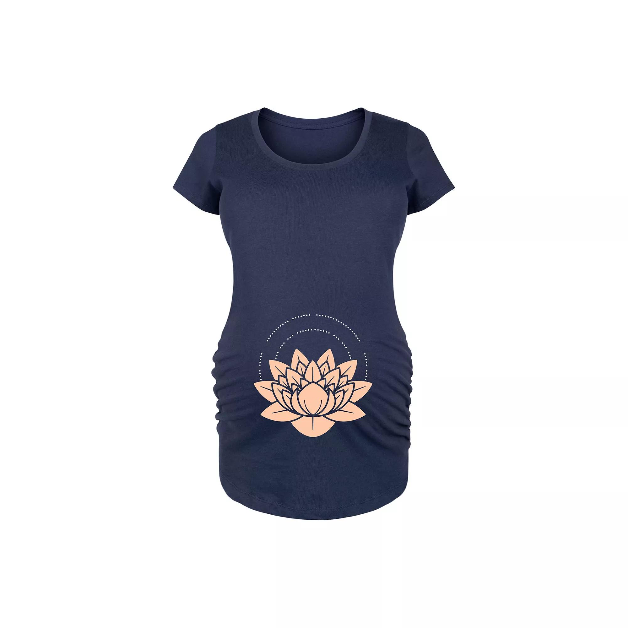 Maternity Lotus Graphic Tee, Women's,  Product Image