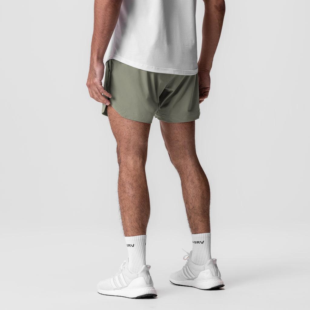 0751. Tetra-Lite® 5" Linerless Short - Sage "Black Wings" Male Product Image