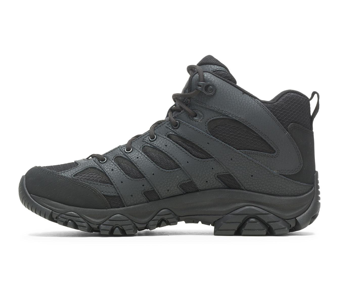 Men's Merrell Work Moab Mid Tactical WP Work Boots Product Image