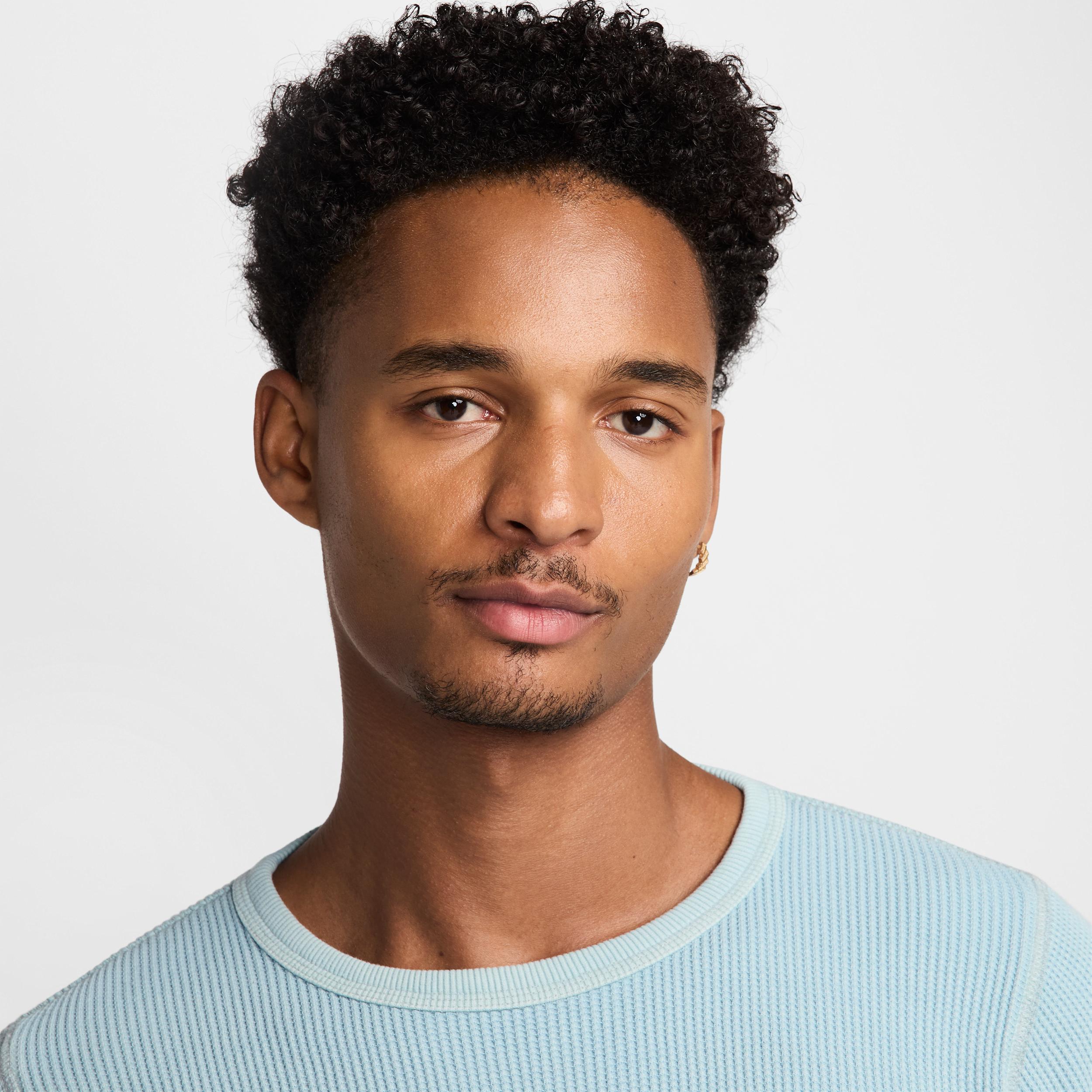 Nike Life Men's Heavyweight Waffle Long-Sleeve Top Product Image