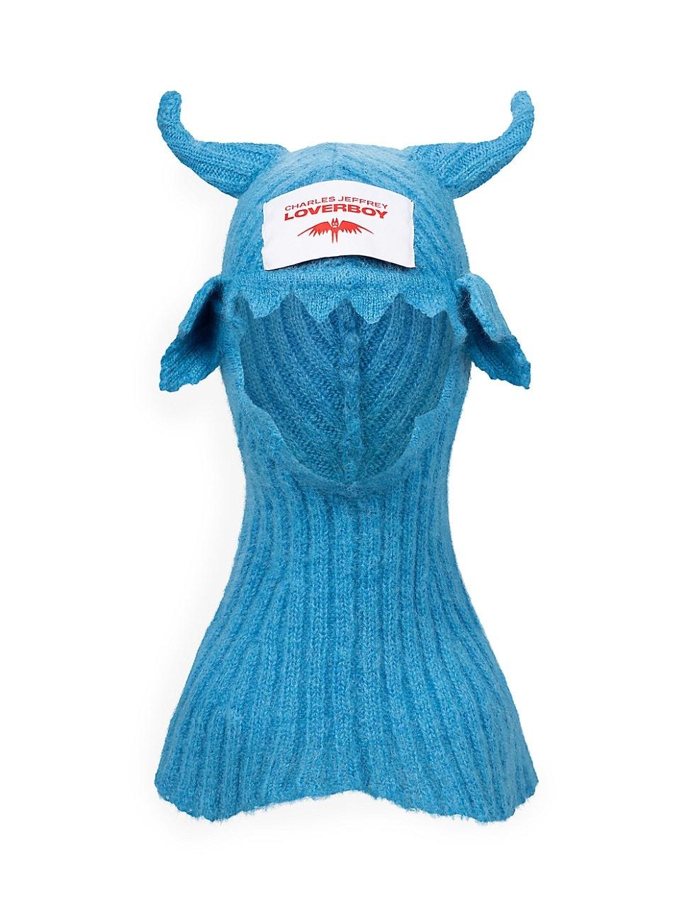 Mens Croco Mohair-Blend Balaclava Product Image