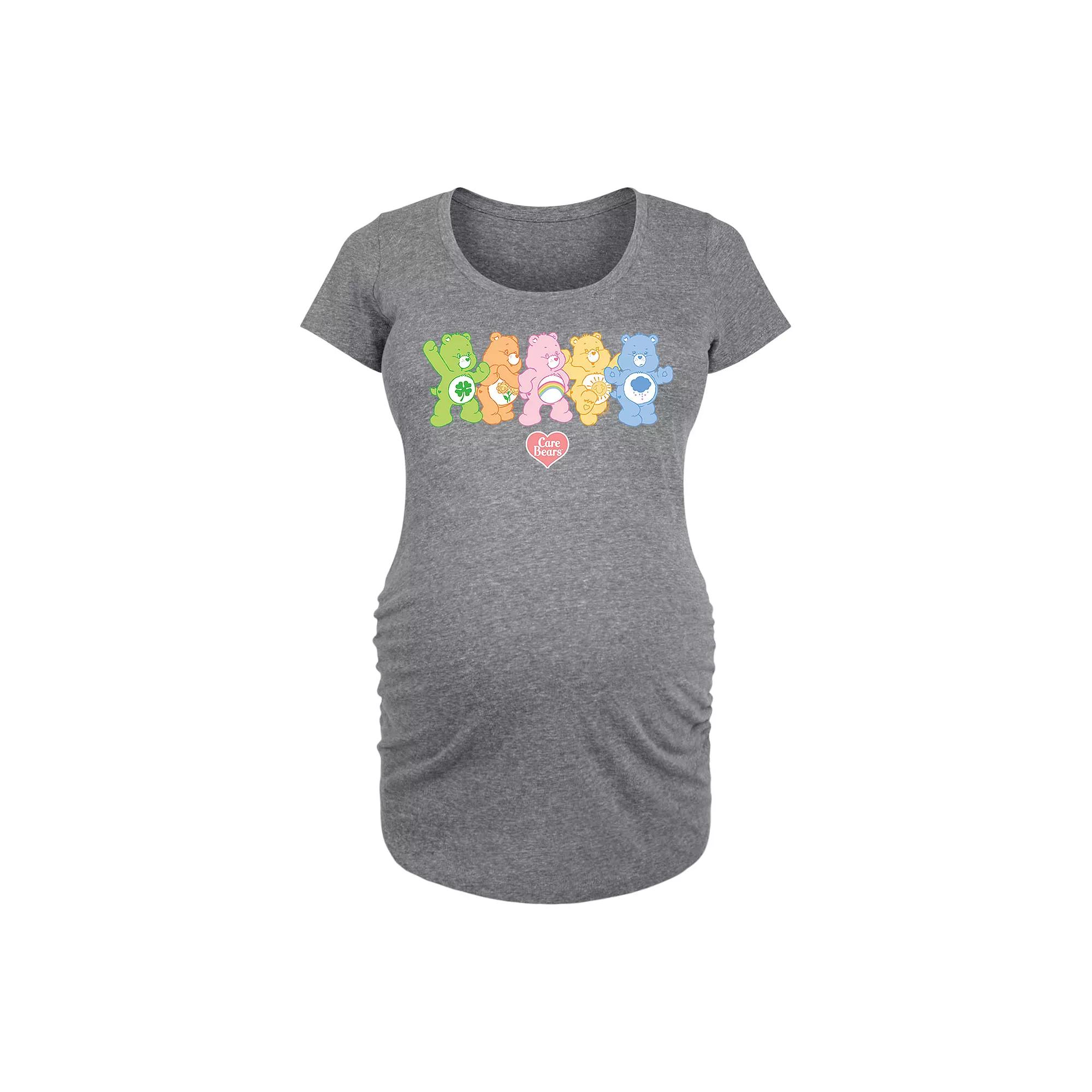 Maternity Be Kind Rainbow Flowers Graphic Tee, Women's,  Product Image