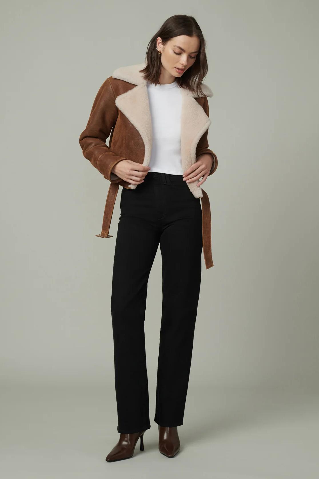 The Margot High Rise Straight - Black Product Image