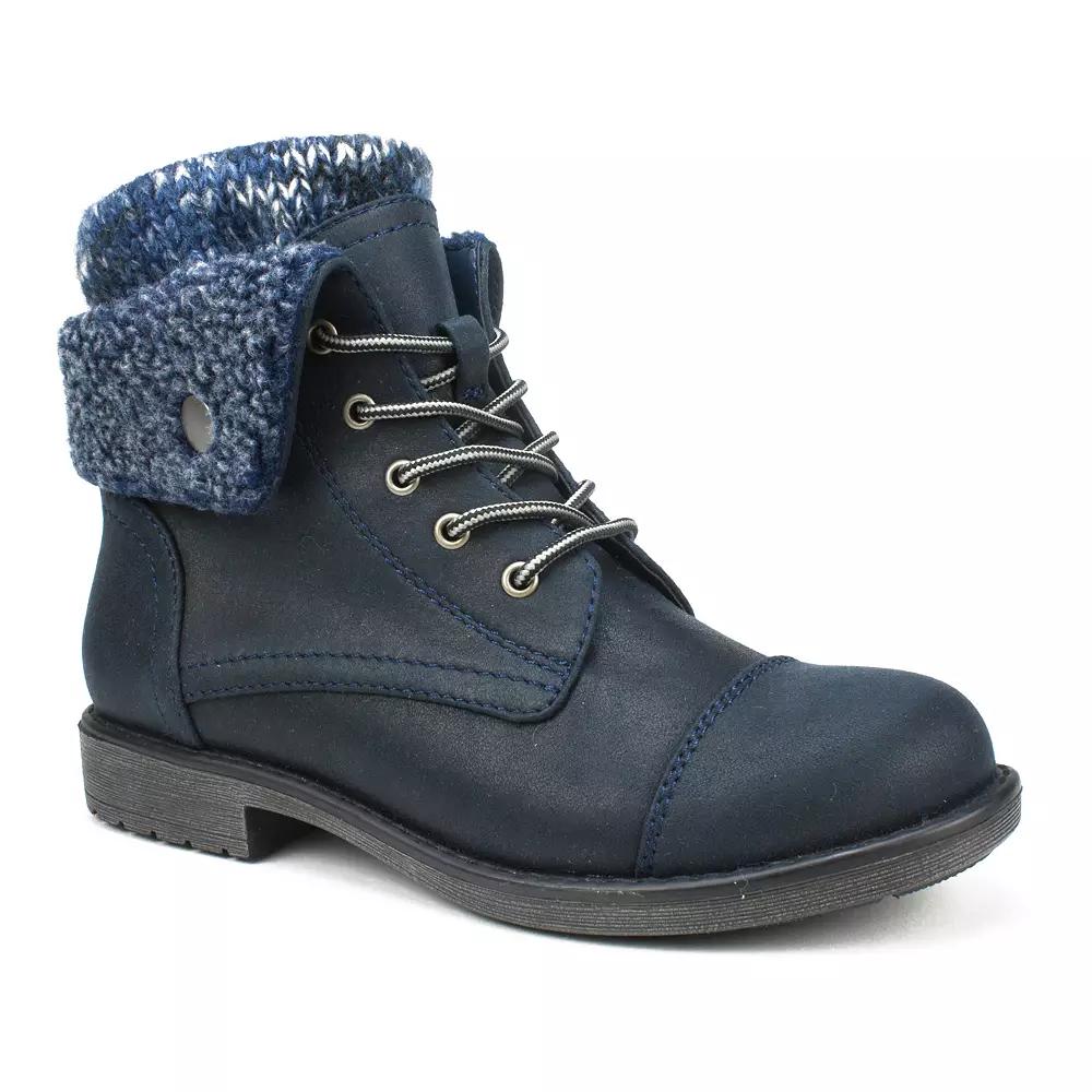 Cliffs by White Mountain Duena Women's Combat Boots,  Product Image