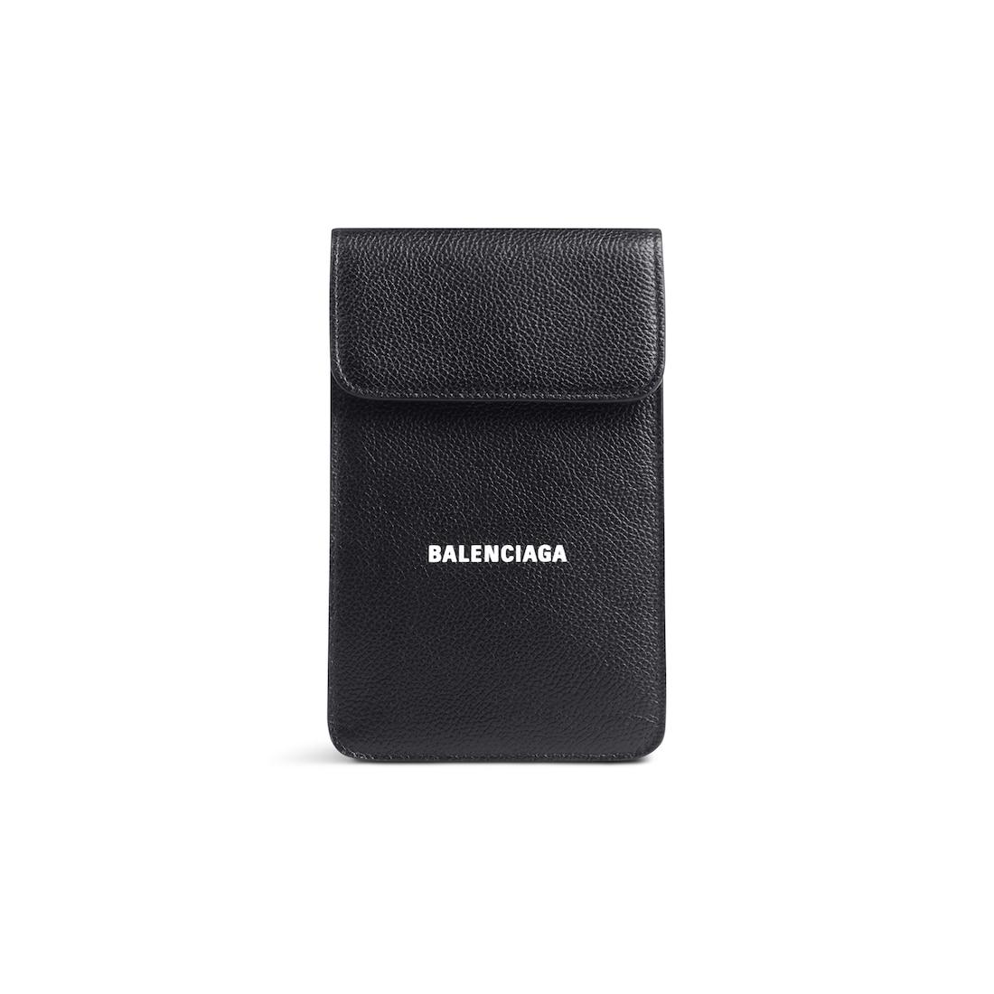 Cash Phone And Card Holder in Black/white Product Image