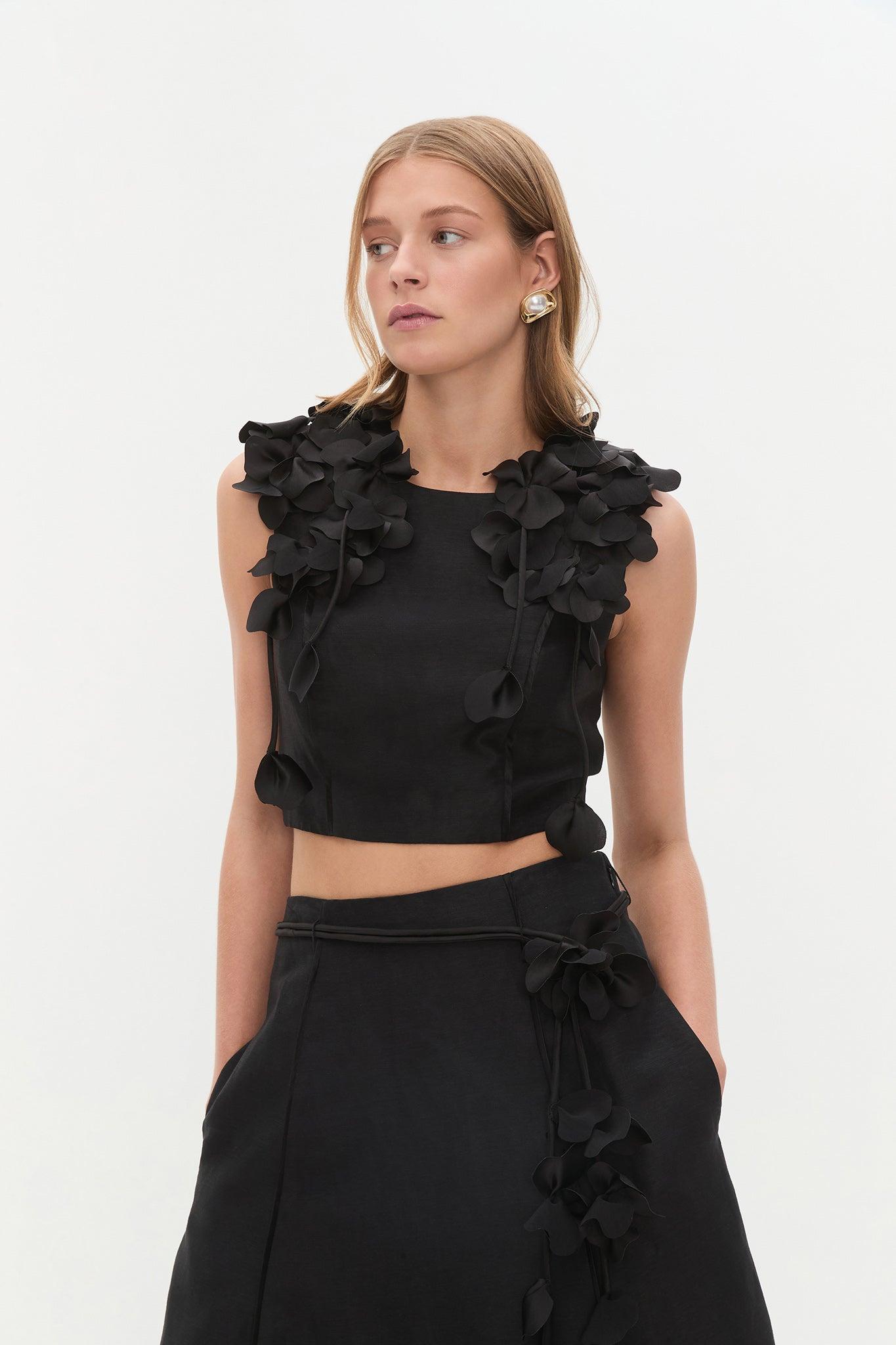 Camille Flower Top Product Image