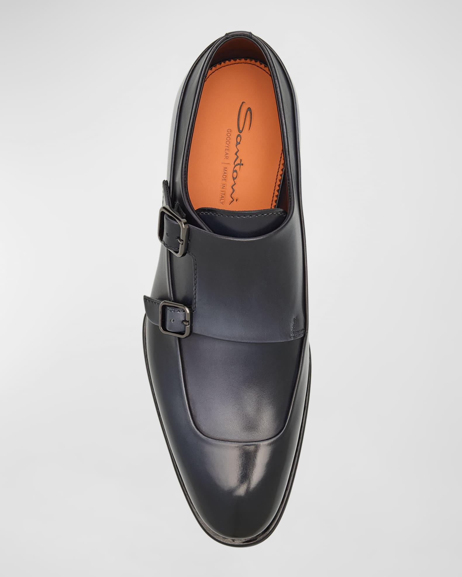Men's Eros Double-Monk Strap Loafers Product Image