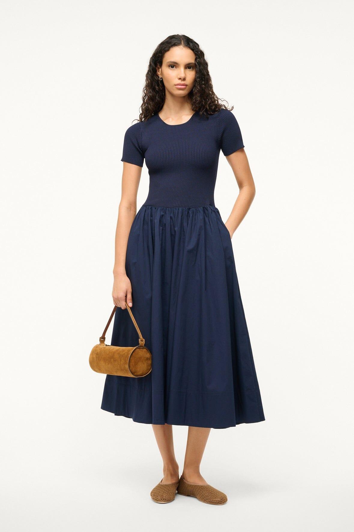 YSABEL DRESS | NAVY Product Image