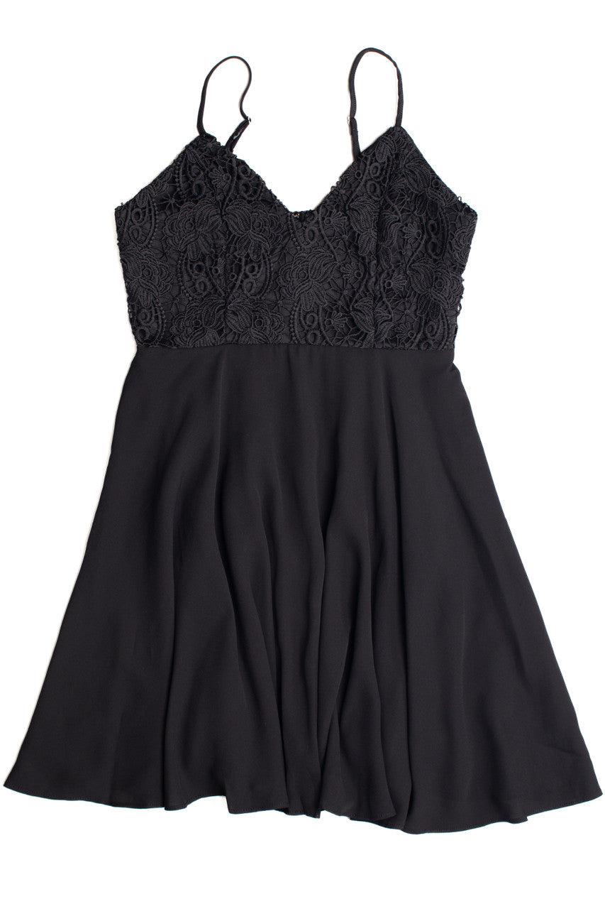 Black Lace Top Mini Product Image