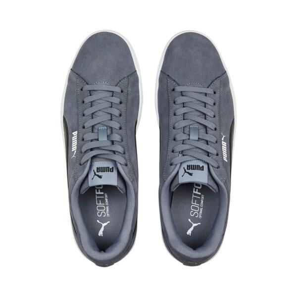 PUMA Smash 3.0 Men's Sneakers in Grey Tile/Black/White Product Image