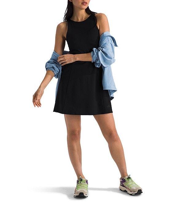 The North Face Dune Sky Crew Neck Sleeveless A-Line Dress Product Image