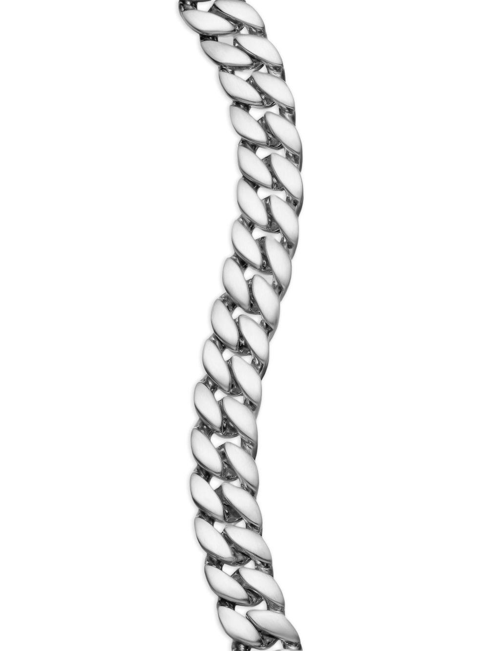 sterling silver Curb Chain bracelet (6mm) Product Image