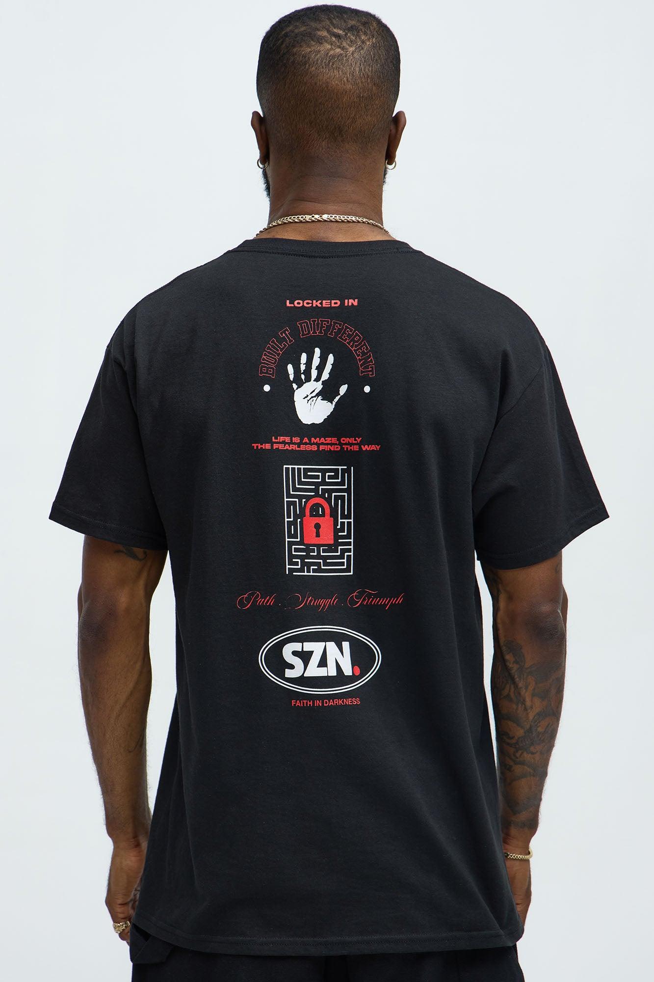 Path Struggle Triumph Short Sleeve Tee - Black Product Image