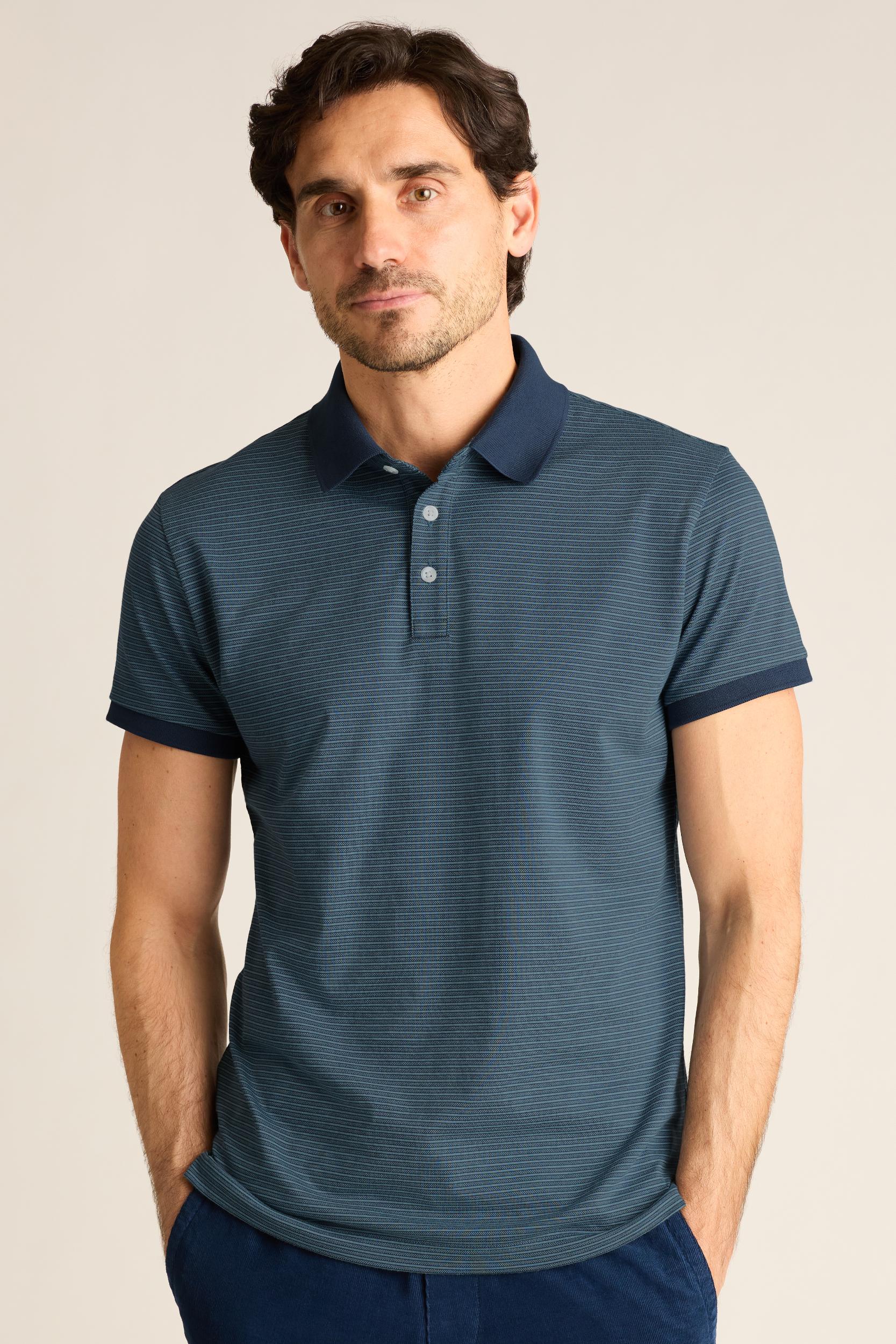 Stretch Pique Polo Product Image