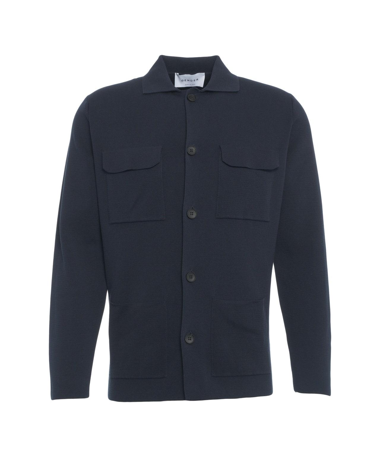 Knit overjacket Product Image