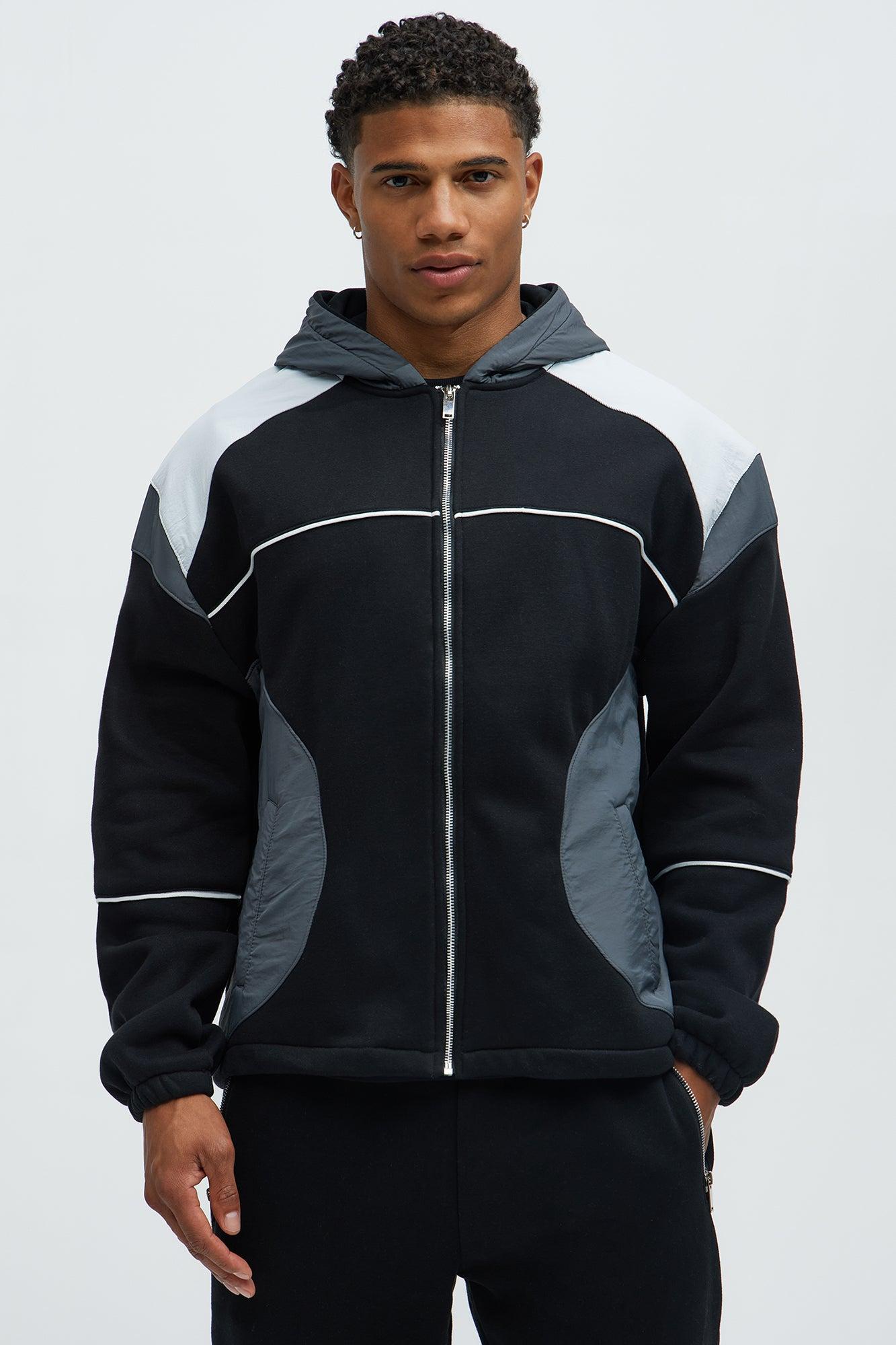 Fye Zip Up Hoodie - Black Product Image