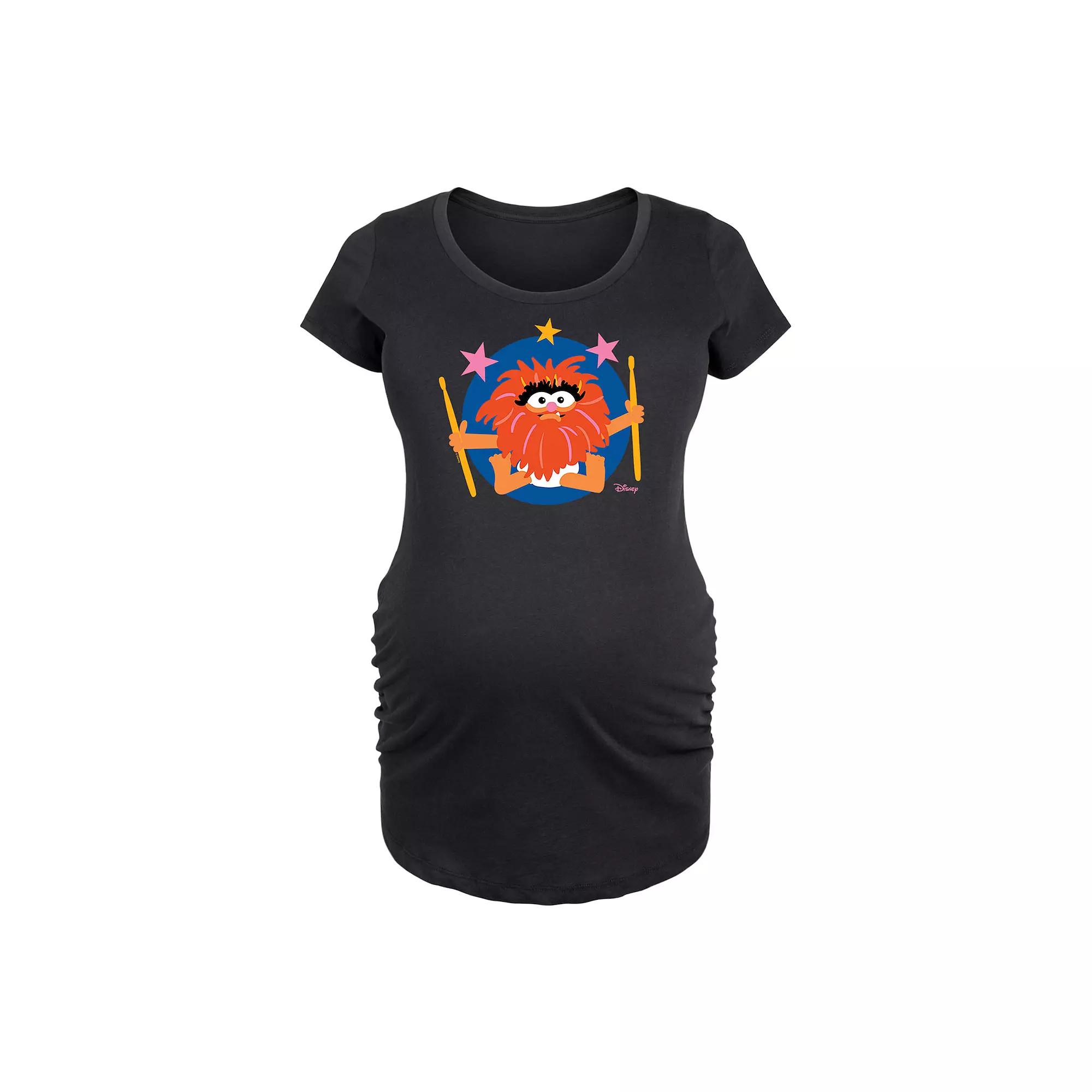 Disney's The Muppets Maternity Baby Animal With Stars Graphic Tee, Women's,  Product Image