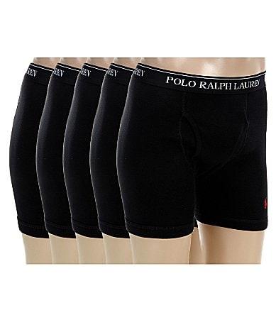 Polo Ralph Lauren Classic Fit Boxer Briefs - Pack of 5 Product Image