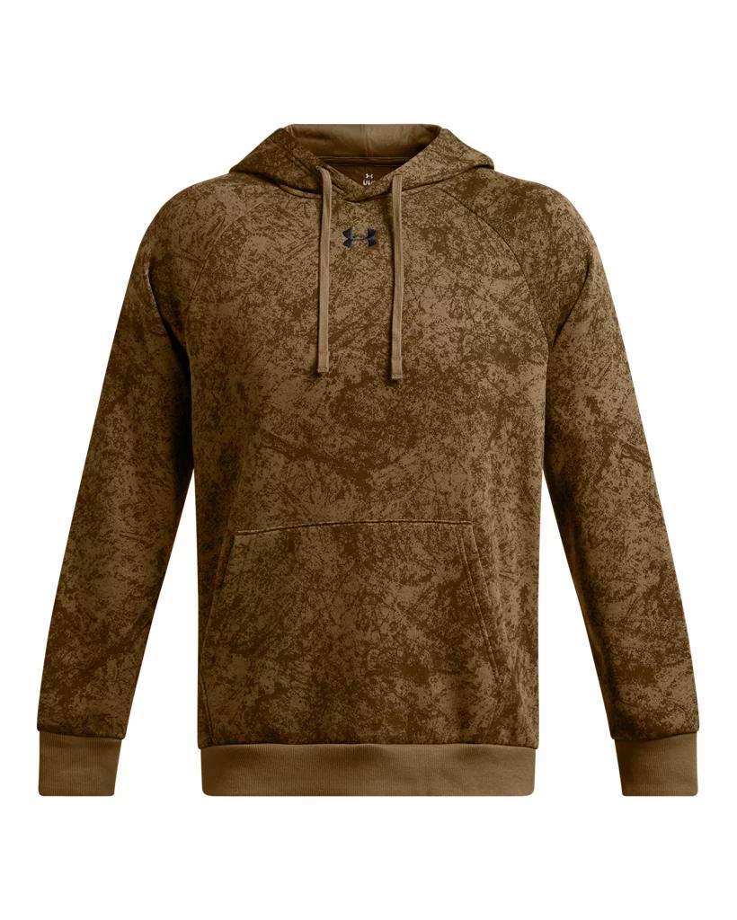Men's Under Armour Rival Fleece Tech Camo Hoodie,  Product Image
