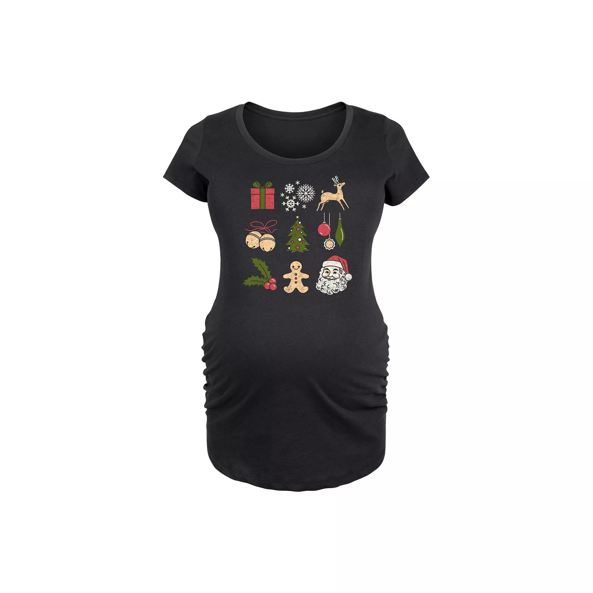 Disney's Mickey Mouse & Friends Maternity Happy Halloween Group Graphic Tee, Women's,  Product Image