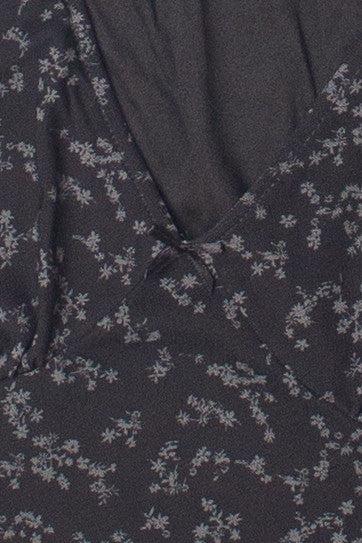 Long Sleeve Floral Mesh Top Product Image