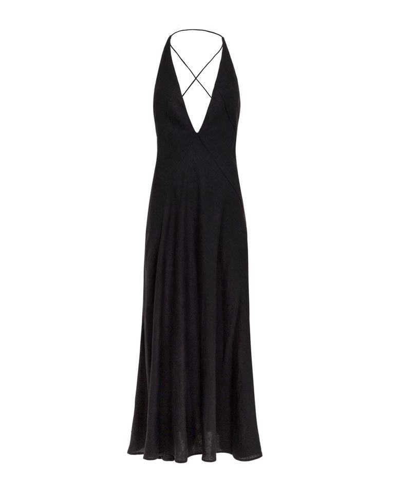 Marbella Long Dress - Black Product Image