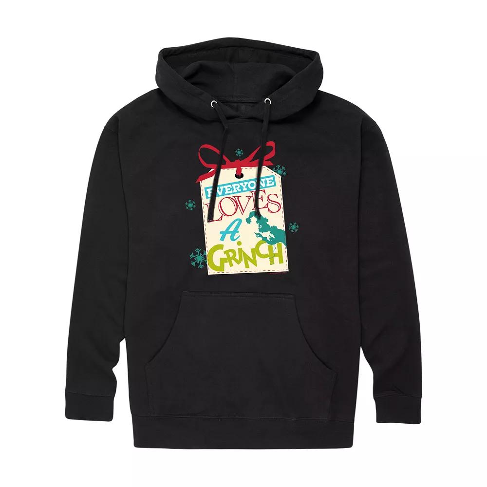 Men's Dr. Seuss Everyone Loves A Grinch Graphic Hoodie,  Product Image