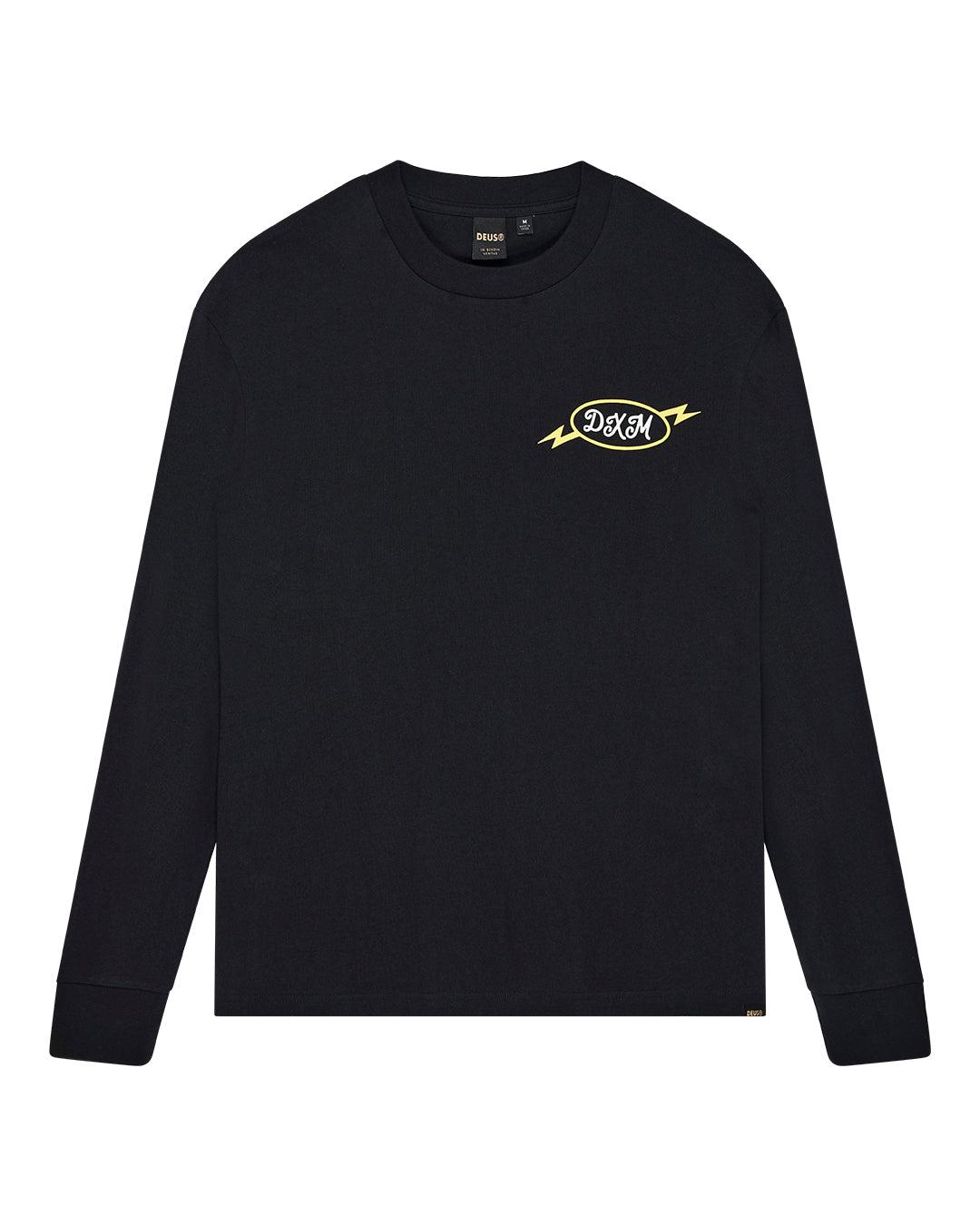 Iota Long Sleeve Tee - Black Product Image