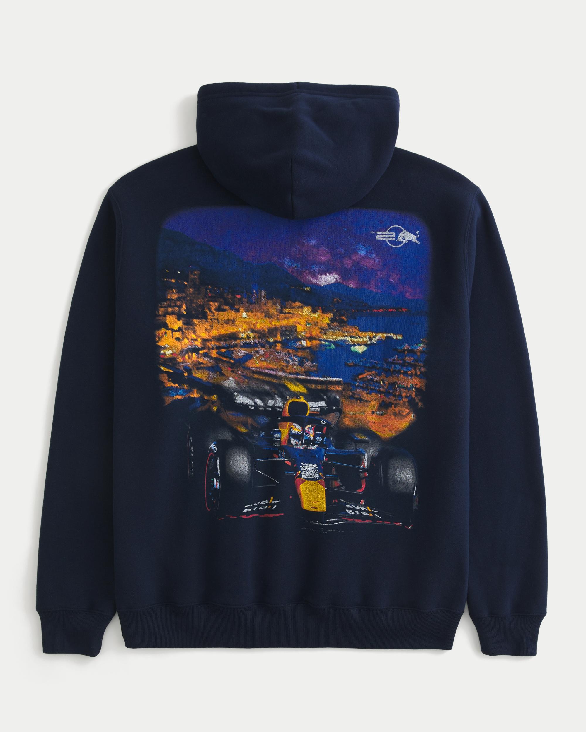 Relaxed Oracle Red Bull Racing Graphic Hoodie Product Image