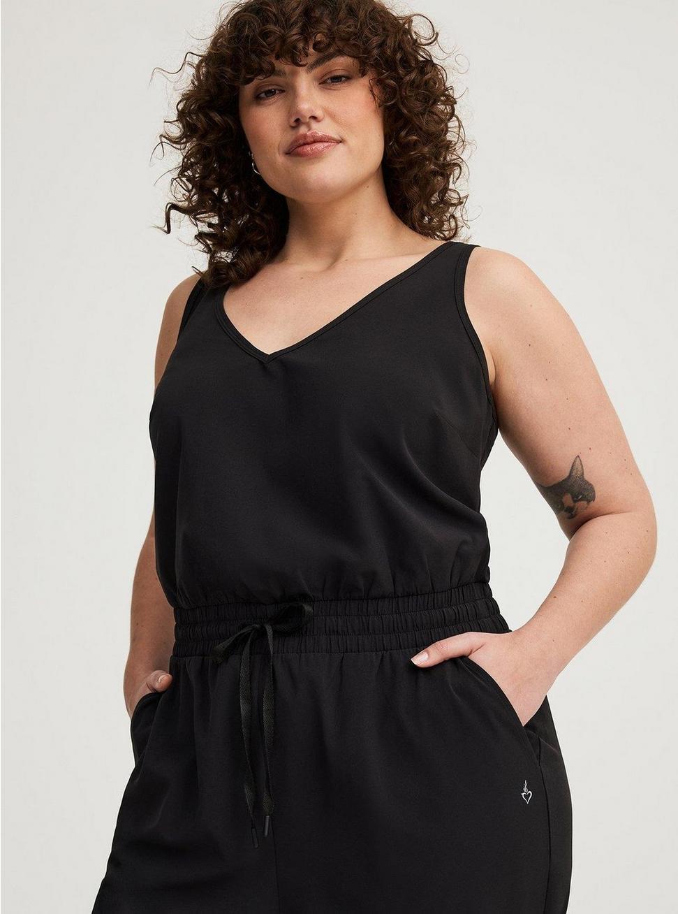 Stretch Woven Active Jumpsuit Product Image