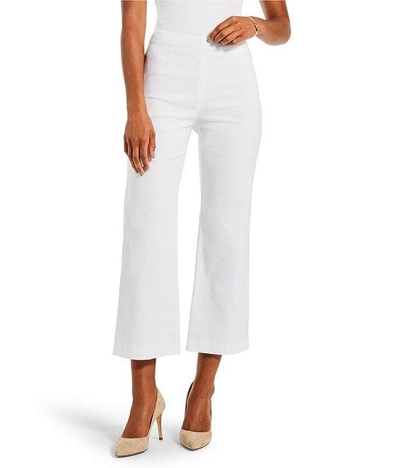 NIC + ZOE Polished Wonder Stretch Wide Leg Cropped Pants Product Image