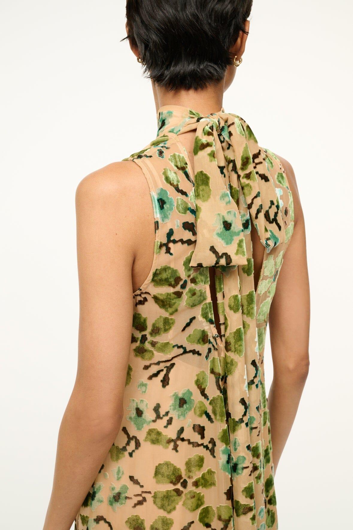 ALBEE DRESS | MOSS FLORAL TAPESTRY Product Image